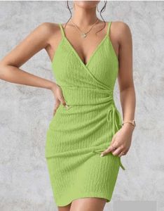 Green Bodycon Mini Dress