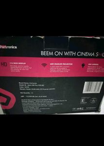 Portronics BEEM 200 Plus MultimediaLED Projector