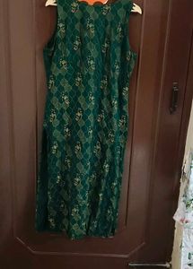 Bottle Green Kurti