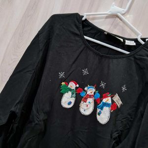 Christmas Black T-Shirt