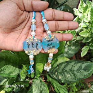 Personalized Resin Rakhi