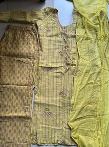 KURTA PAINT DUPATTA SET