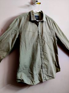 men&#39;s classic khaki colour shirt