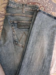 Wrangler Distressed Denim Jeans