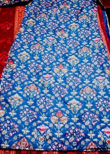 Floral Print Kurta and new sare