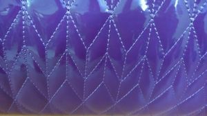 Purple handbag
