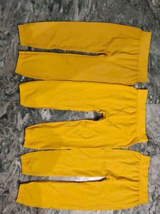 Boys Yellow Stretchable Pent