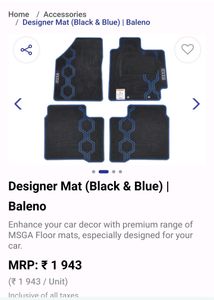 NEXA Baleno DELTA Original Mats