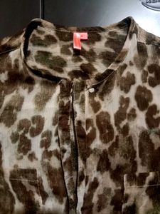 Cheetah Print Shirt
