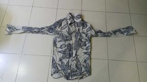 Patterned Long Sleeve Shirt