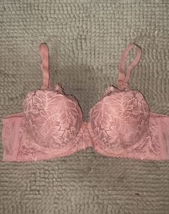Pink Lace Bra