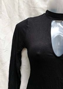Black Bodysuit - Long Sleeve