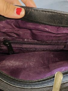 Stylish Black Sling Sadal Bag