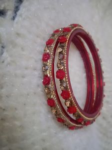 Red Rose Bangles ❣️