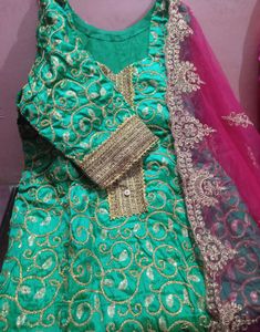 Party Wear Heavy Dress 3 Pice