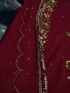 Full Work Saree