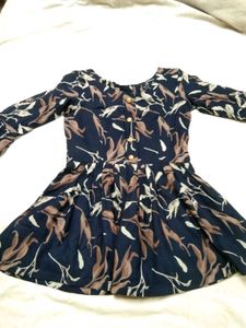 3/4 Sleeve Stylish Blue Top