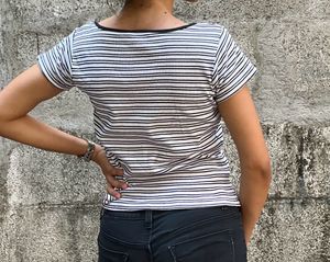 Black &amp; White Trendy T-shirts