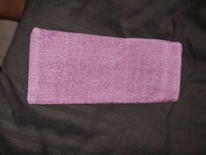 Cloth Purple Wallet