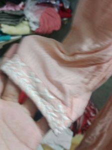 Peach Embroidered Kurta