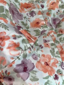RIO Floral Crop Top With Tie Up