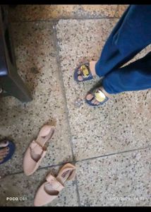 Combo Of Five Slippers In 5:5 Size Good Condition