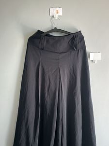 Black Wide Leg Cluttoe Pants