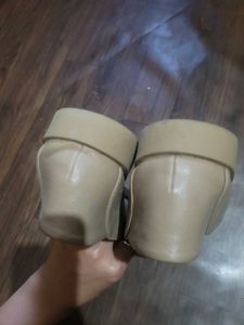 Beige Loafers