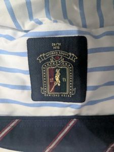 Striped Peter England Shirt
