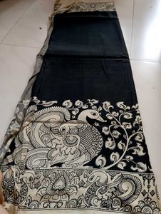 Malai Silk Kalamkari Saree
