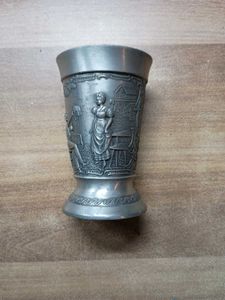 German pewter cup or shot glass