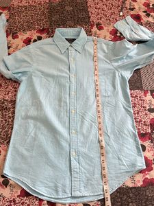 Polo ralph lauren shirt aqcua blue colour