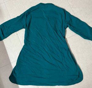 Teal Tunic Top