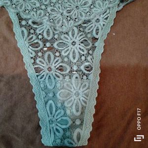 Floral Lace Thong