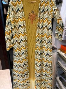 Ethnic Kurta Set with Jacket