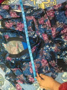 Floral Print Stylish Winter top in xl size