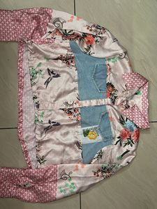 Floral Crop Shirt