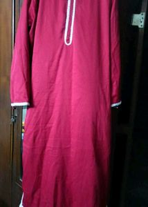 Maroon Colour Kurti Pant Sets.