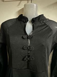 Elegant Black Mini Dress