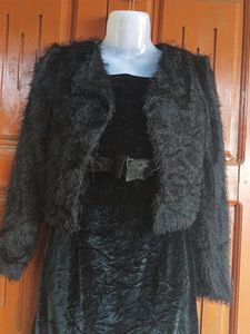 Angora Open Crop Sweater