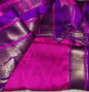 Hot Pink Silk Fabric