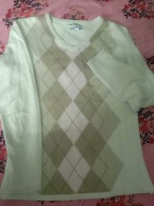 Argyle Pattern Sweater