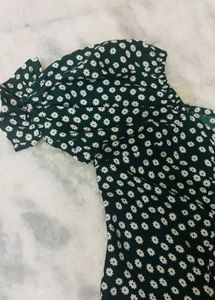 Floral Print Mini Dress