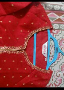 Biba Red Kurta/Kurti