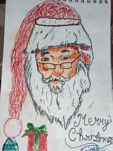 Santa Claus Drawing | Sketch Markers |