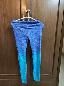 Ombre Blue Active Wear Leggings