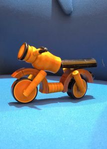 Vintage Wooden Tumbling Toy