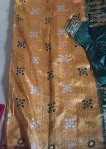 Green Saree Blouse