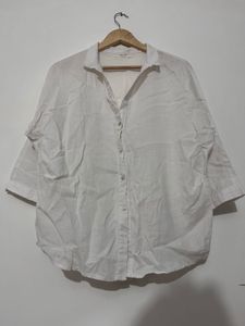White Button-Down Shirt