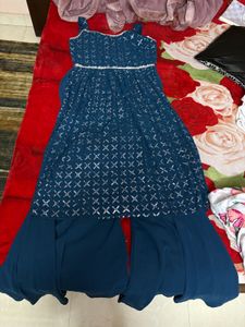 Elegant Blue Kurta Set